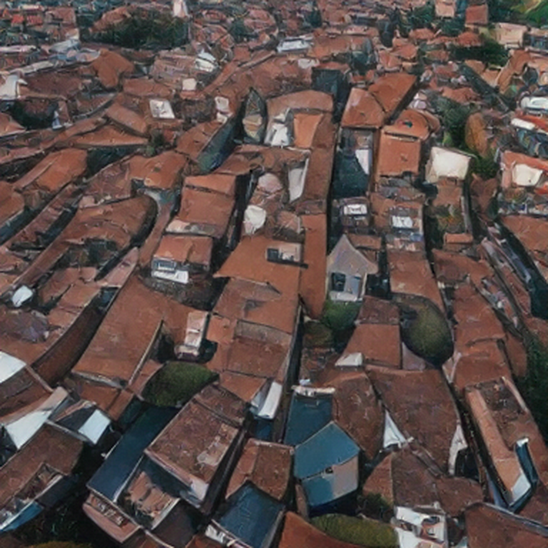 janus generated aerial image